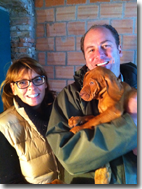 FABRIZIO CON CRISTINA E CORKY-GENNAIO 2013